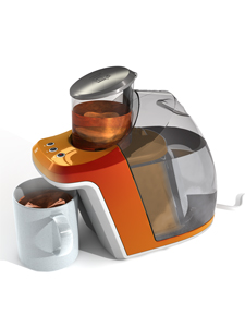 Innovative loose tea brewer presented in the UK Speeding up the process at home