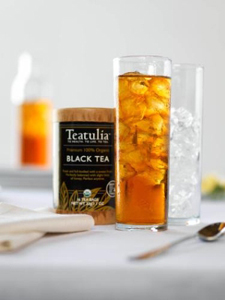 Teatulia presents range of organic iced teas for foodservice Premium offer of iced teas