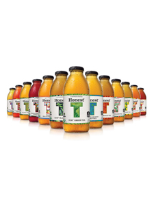 Honest Tea refreshes design of glass bottle line New look