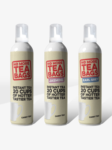 Yum Cha Drinks introduces instant tea from spray can Spray instead of bag